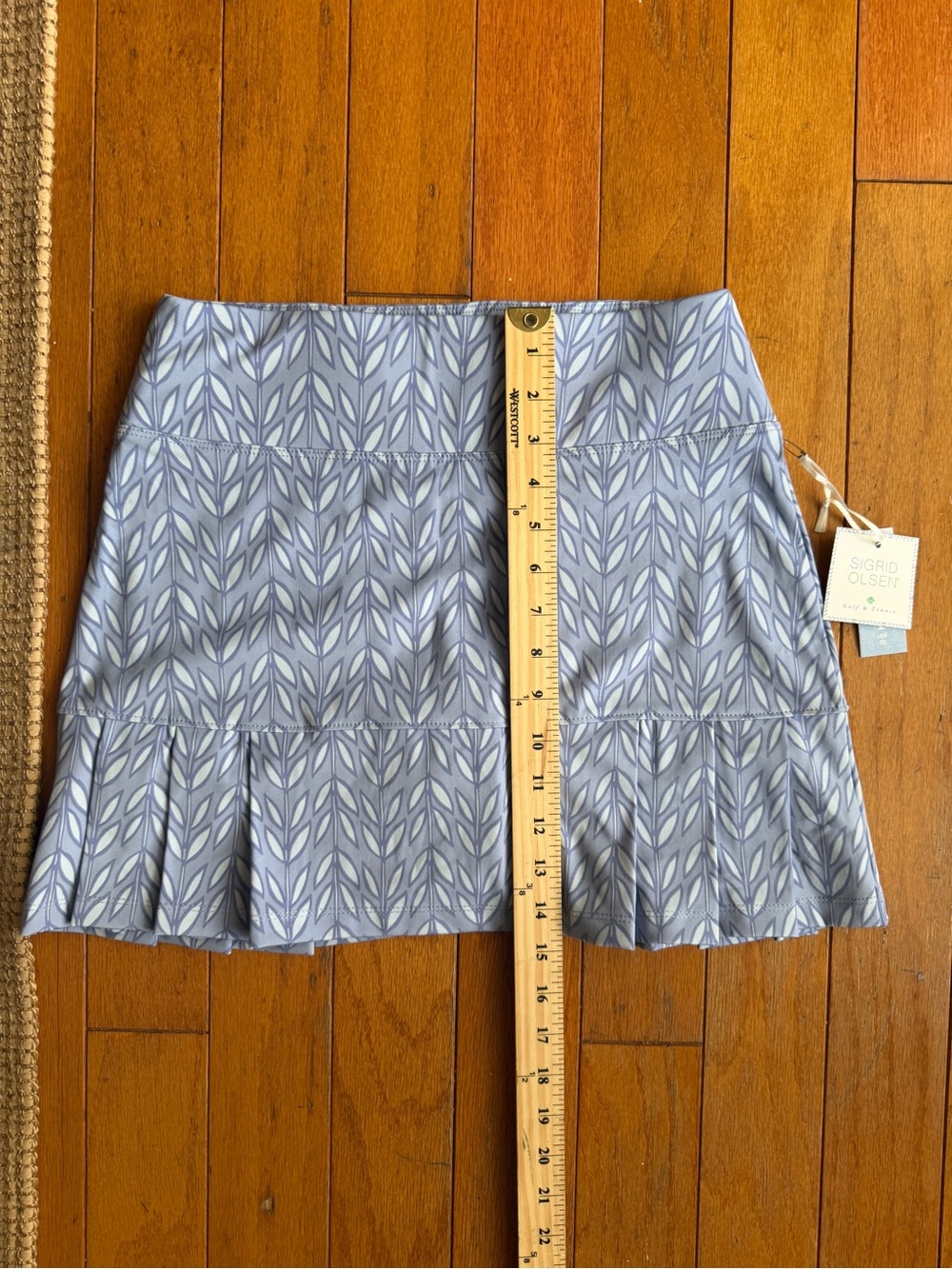 Sigrid Olsen Golf Tennis Skirt NEW Size XS Athletic Skort Performance Fabric - Picture 8 of 9